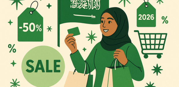 دليل عملي لمتابعة عروض اليوم الوطني السعودي 2026 في 13 متجرًا مختارًا، مع تنظيم الشراء بحسب الاحتياج والكوبونات المتاحة.